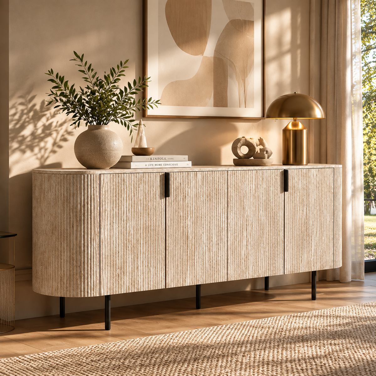 Dressoir Milano – Travertin Beige